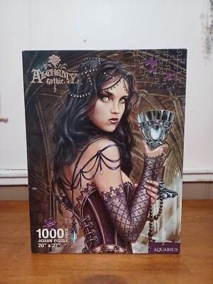Aquarius Alchemy Gothic 1000 Piece Jigsaw Puzzle The Name of the Rose  