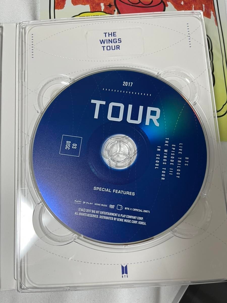 BTS 2017WINGS TOUR 初回限定盤DVD Amazon.co.jp: 2017 BTS LIVE TRILOGY EPISODE III THE WINGS