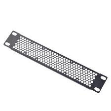 Vented 1U Blank Panel Metal Rack Mount for DeskPi RackMate T1/T0/T2 and 10 In...
