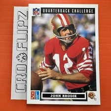 1991 Upper Deck Domino's Pizza Quarterback Challenge - #33 John Brodie