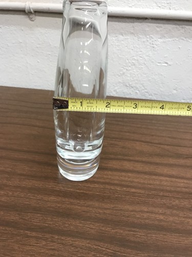 Vintage Mid Century Beautiful Vase Sweden Etched Glass Fish - Picture 12 of 12