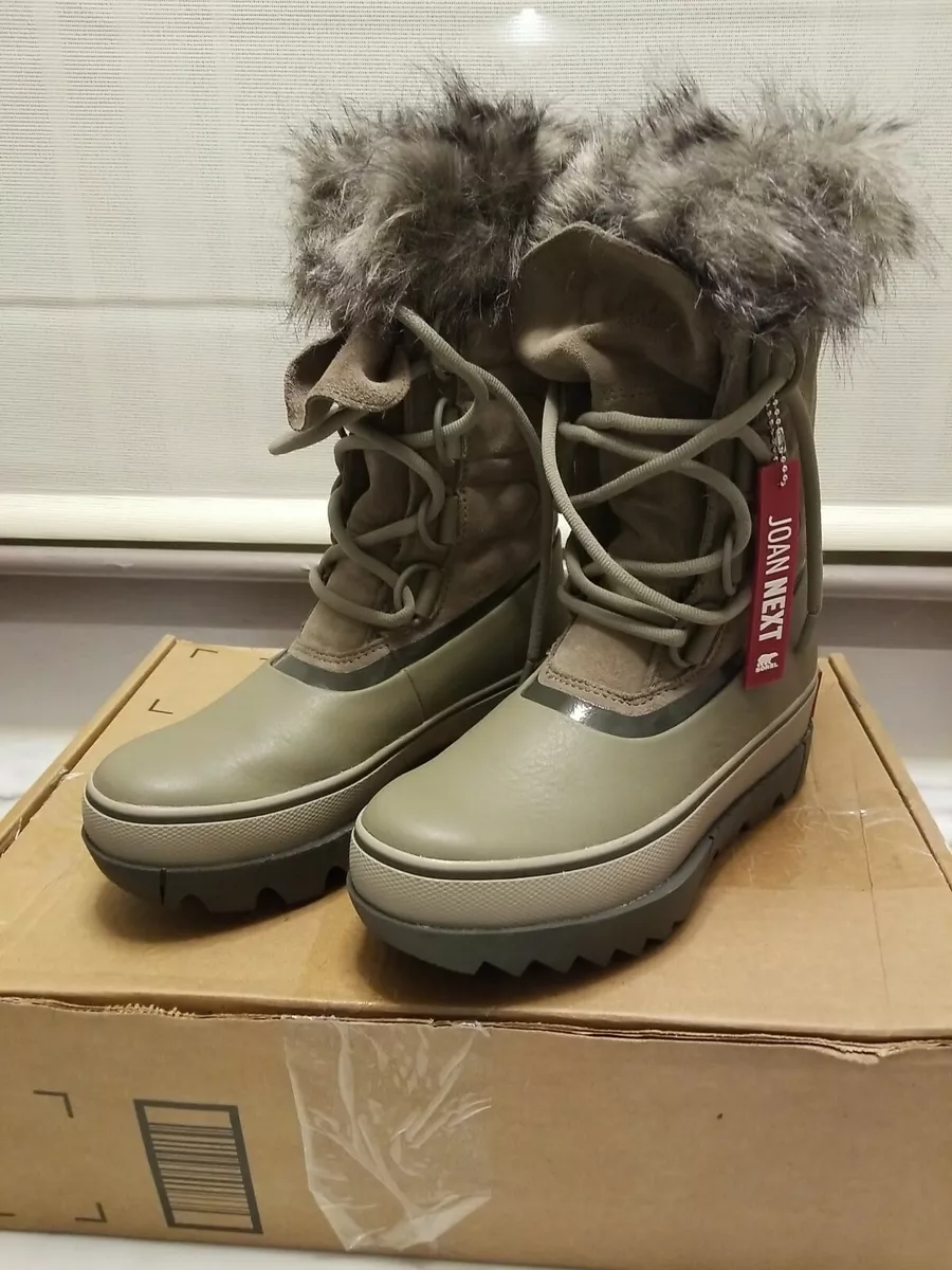 Sorel Women s Joan of Arctic Snow Boots Green Size 5.5