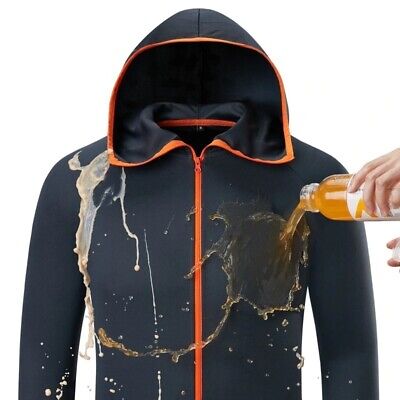 Men Fishing Clothes Tech Hydrophobic Clothing Outdoor Camping Anti-UV  Hooded