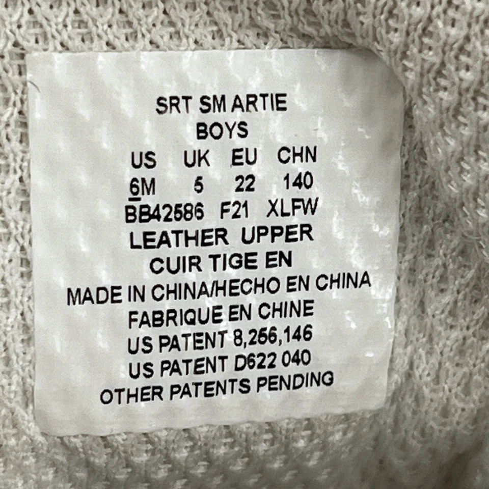 Zapatillas Stride Rite Infantil Niño Pequeño Niños Talla 6 M - SRT Smartie 6M - Cuero Foto 3 de 4