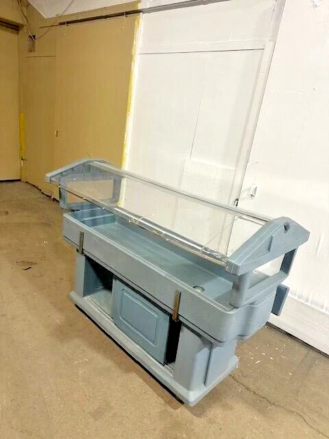 CAMBRO BAÑO DE HIELO BUFFET CON BANDEJA LATERAL DESLIZABLE Y ALMACENAMIENTO-5 POZOS Foto 2 de 4