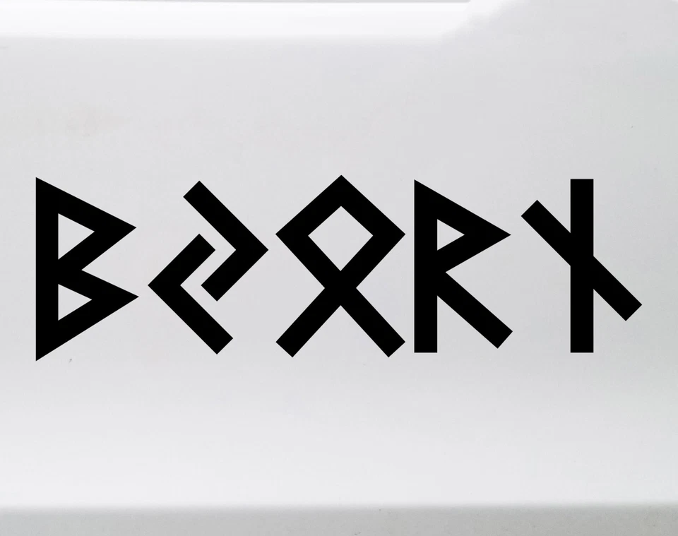 Заказная виниловая наклейка руны викингов текстовая наклейка старейшина футарк 1–20 дюймов 20 цветов - Изображение 3 из 4