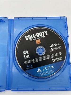 Call Of Duty Black Ops Playstation 4 PS4 Original Case Not Included