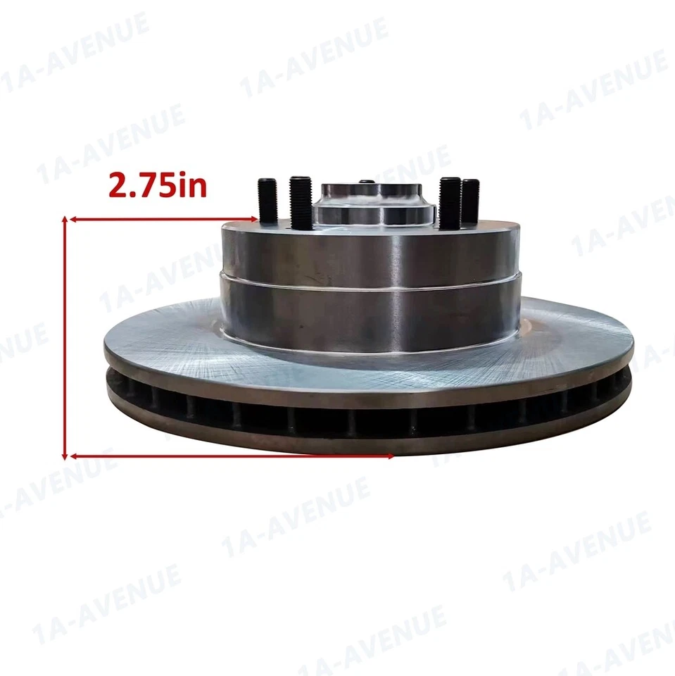 Front Disc Brake Kit Deluxe For 1964-1974 Chevy Chevelle Camaro Pontiac Firebird Foto 3 de 4