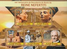 Briefmarken Guinea-Bissau 2013 Mi 6548-6552 Kleinbogen (kompl. Ausgabe) postfris