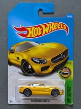 2017 Hot Wheels 2015 Mercedes-AMG GT yellow 256/365