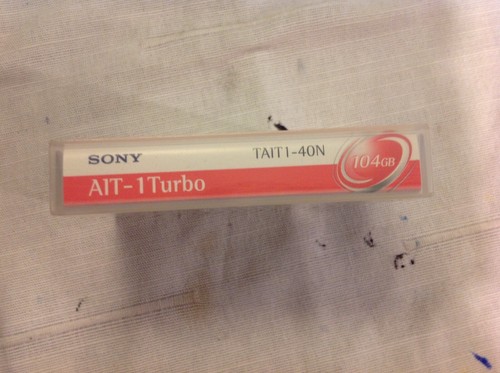 Sony TAIT1-40N AIT-1 Turbo 40GB NATIVE 104GB COMPRESSED - 第 3/4 張圖片