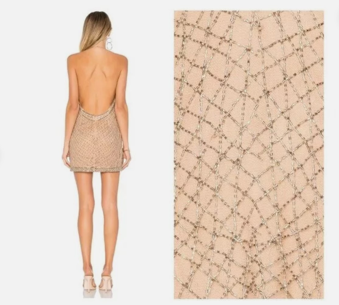 X by NBD | Rischa Sequin V-Neck Cocktail Mini Dress Candy