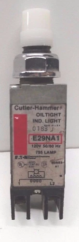 GUARANTEED! CUTLER-HAMMER 120V OILTIGHT INDICATOR LIGHT E29NA1