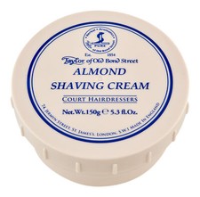 Taylor of Old Bond Street Almond Shaving Cream 150 g. Shaving Cream Gel
