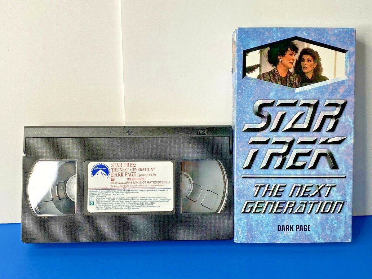 Star Trek Next 159: Dark Page [VHS]