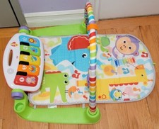 Fisher-Price Deluxe Kick And Play Piano Gym Learning Play Mat Gender Neutral
