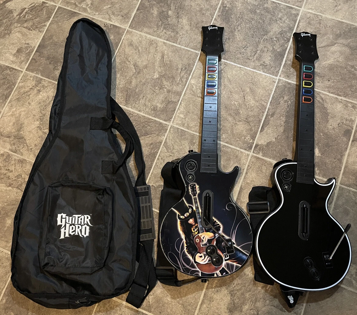 Red Octane guitar hero Les Paul PS3 wireless controller including Games