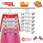 Hangers,Pants Hangers,Space Saving Hanging Closet Organizer - 6 Tiers with 360°