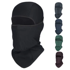 Thermal Winter Balaclava Face Mask Fleece Lined Ski Mask Windproof Neck Gaiter