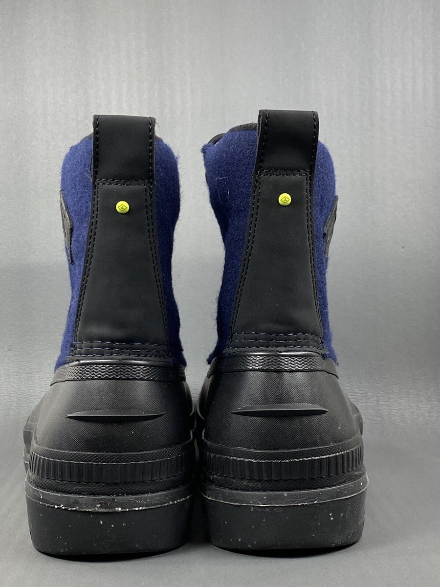 SPERRY Seacycled Ice Bay Boot Wool Blend Upper Navy Sperry | Shoes | Sperry Top Sider Mens Ice Bay Blue Snow  main image 3