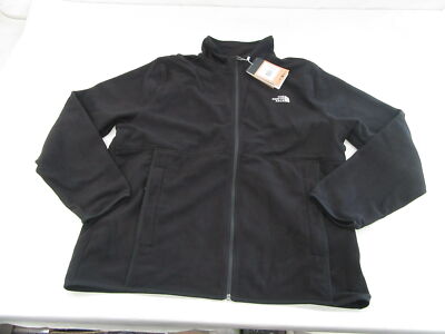 THE NORTH FACE MEN'S GLACIER FLEECE JACKET SIZE EXTRA-LARGE NF0A8AZAJK3-XL BLACK