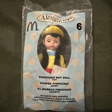 McDONALD'S HAPPY MEAL TOY Madame Alexander ‘Pinocchio Boy Doll’ 2004