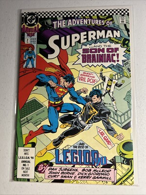 Adventures of Superman Annual #2 (DC Comics August 1990)