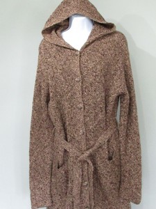 hooded long cardigan womens