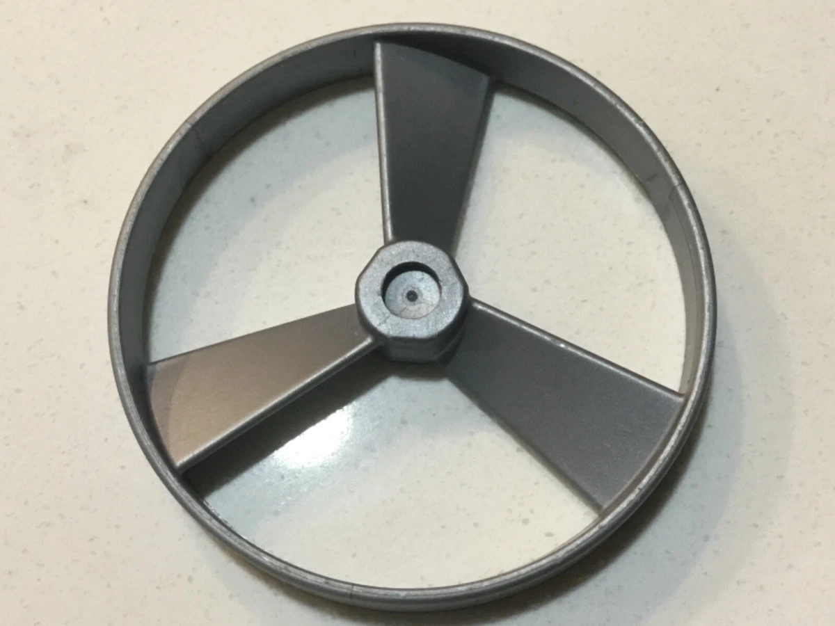 LEGO Bionicle Rhotuka Spinner Flat Silver Without Code On Side 50899c