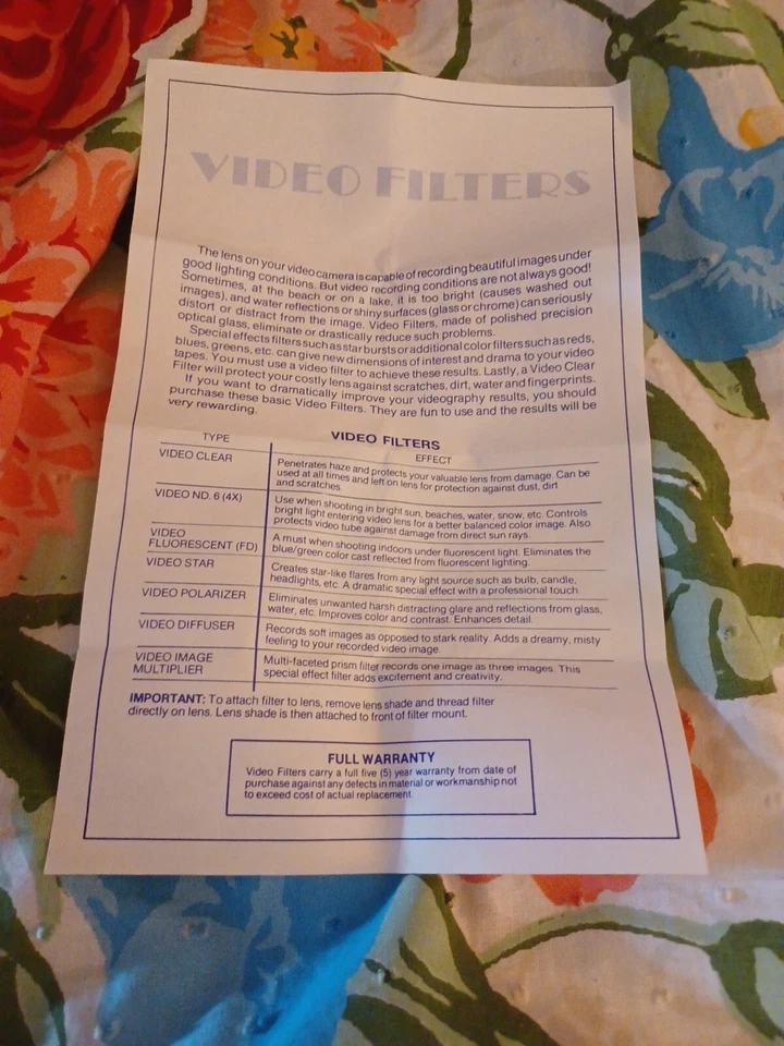 ZYKKOR FILTER LENS KIT 46mm FL-D & ND4X LENS IN CASE - Image 4 of 4