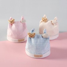 Newborn Baby Cotton Cartoon Bear Beanie