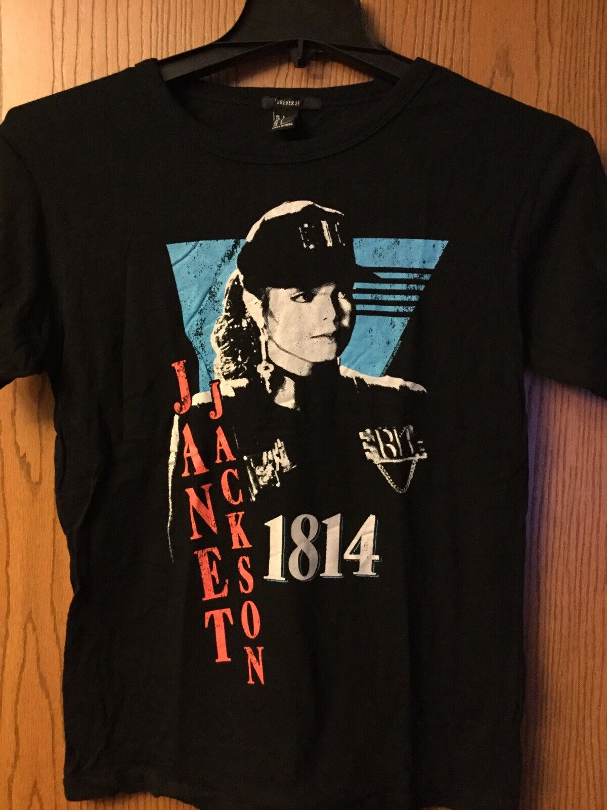 Janet Jackson. 1814 Shirt.   Black.  S - image 1