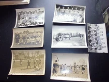 Tirage argentique : 7 photos football  Savigny AS Troyes   Aube an 40/41