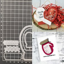 Winter Gloves Metal Cutting Dies Scrapbooking Paper Card Embossing stencils Mold