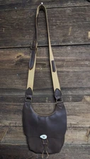 LEATHER MUZZLELOADER POSSIBLES BAG Pouch