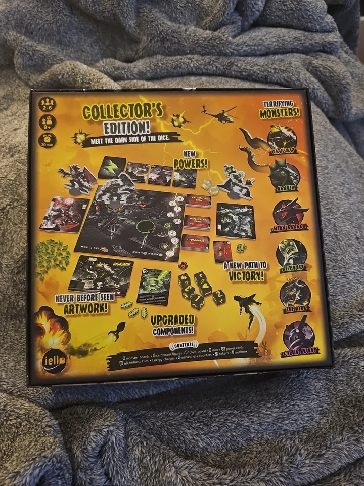 IELLO King of Tokyo: Dark Edition NM Complete  - Image 3 of 4