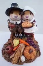 Wee Forest Folk A WEE FALL FEAST M-382s Retired WFF Box THANKSGIVING BOUNTY