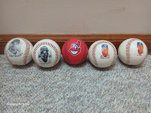 CLEVELAND INDIANS Burger King McDonalds 5 Baseballs Thome Lofton Belle Ramirez