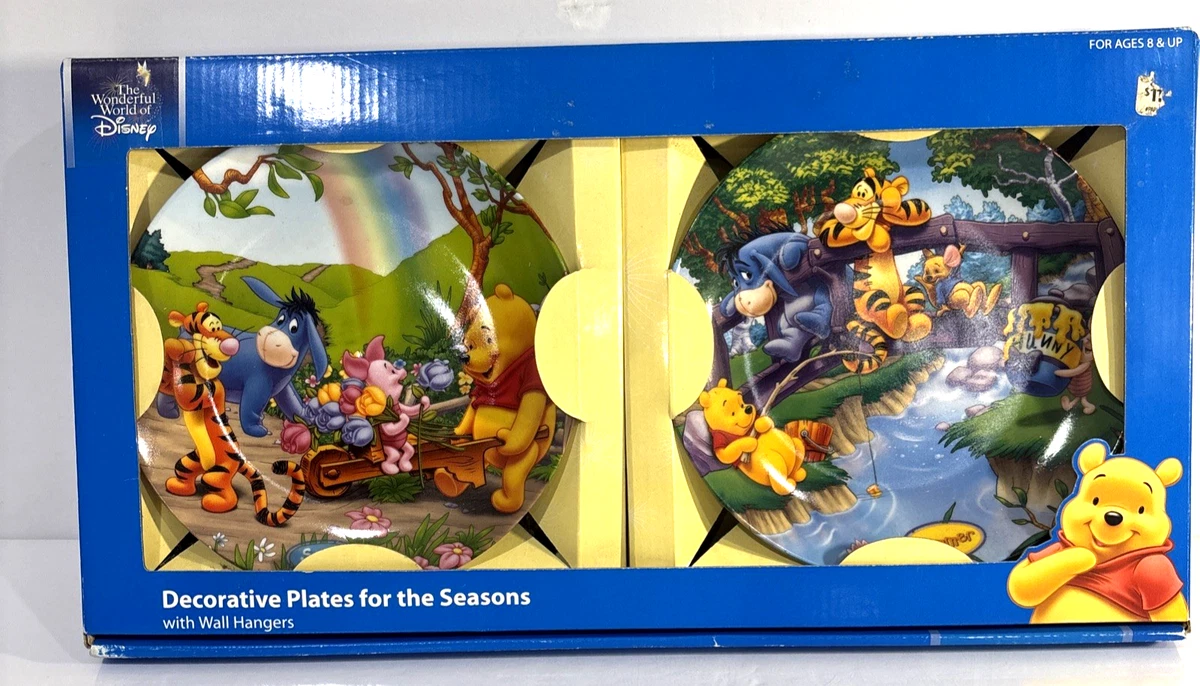   THE Winnie the Pooh　プレート Winnie The Pooh Plates In Bradford Exchange Collector Plates for