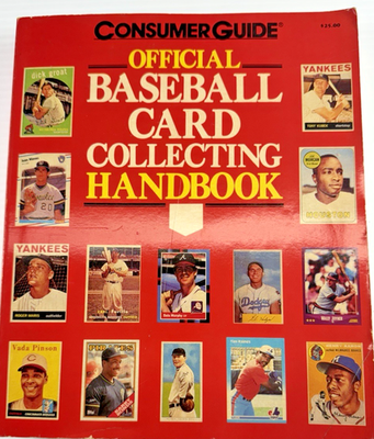 #ad Consumer Guide Baseball Card Collecting Handbook 1990 $24.99