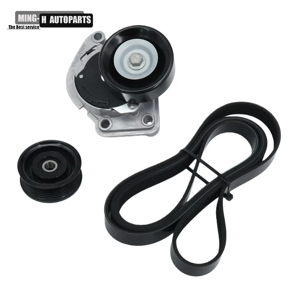 Serpentine Belt Drive Component Kit For Toyota Lexus 4Runner Sequoia GS430 LS430 - Image 4 of 4