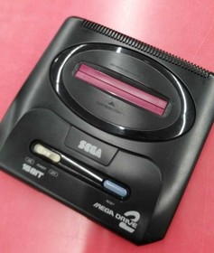 Sega Mega Drive 2 II MD2 Console HAA-2502 & Mega CD2 HAA-2912 Tested