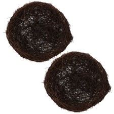 2 Pcs Bird Cage Decor Nest Canary Nests for Cages Artificial House