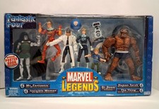 ToyBiz Fantastic Four Marvel Legends 2004 Box Set Action Figures New