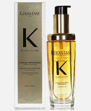 Kerastase Elixir Ultime Refillable L'Huile Originale Oil 2.53oz/75ml NEW IN BOX