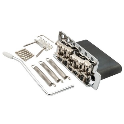Wilkinson WVC-SB 54mm Vintage Full Steel Saddle Block Tremolo Guitar Bridge