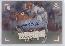 2024 Panini Luminance Rookies Auto 198/350 Nate Wiggins #199 Auto 5cb