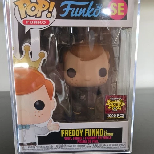 Funko Pop! Vinyl Freddy Funko as Batman FunDays Blacklight Battle 4000 PCS