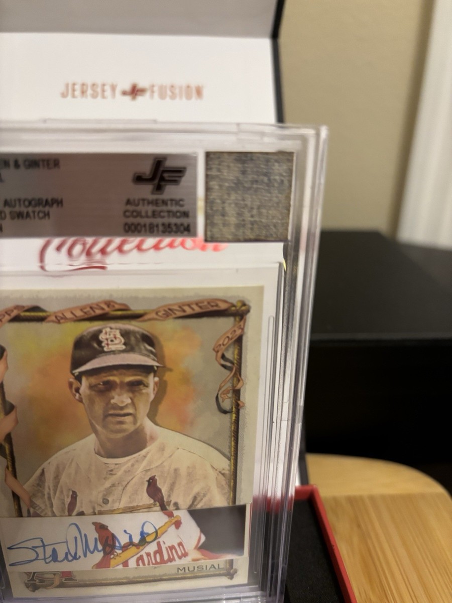 2025 Jersey Fusion Legendary Stan Musial Autograph & Game Worn