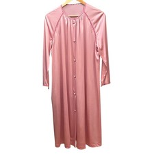 Vintage Vanity Fair Pink Nightgown Robe Coquette Romantic Balletcore Sleepwear